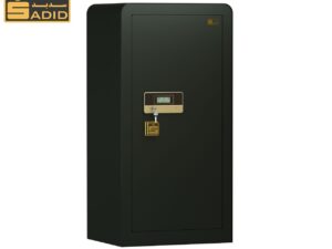 گاوصندوق ضدسرقت اداری مشکی مدل 1200 سدید با قفل LE