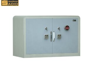 گاوصندوق زیرویترینی با قفل دیجیتالی رمزدار و کلیدی سدید