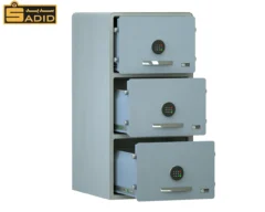 فایل فلزی اداری دیجیتال نسوز <span>مدل سه کشو 1100EAC</span> - Image 3