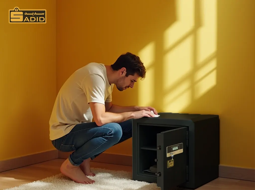 تمیز کردن گاوصندوق