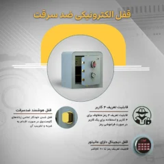 گاوصندوق الکترونیکی هوشمند خانگی