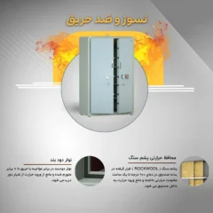 کمد اداری فلزی نسوز بایگانی و زونکن