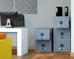 فایل اداری لمسی و اثرانگشتی دوکشو مدل 700ftac