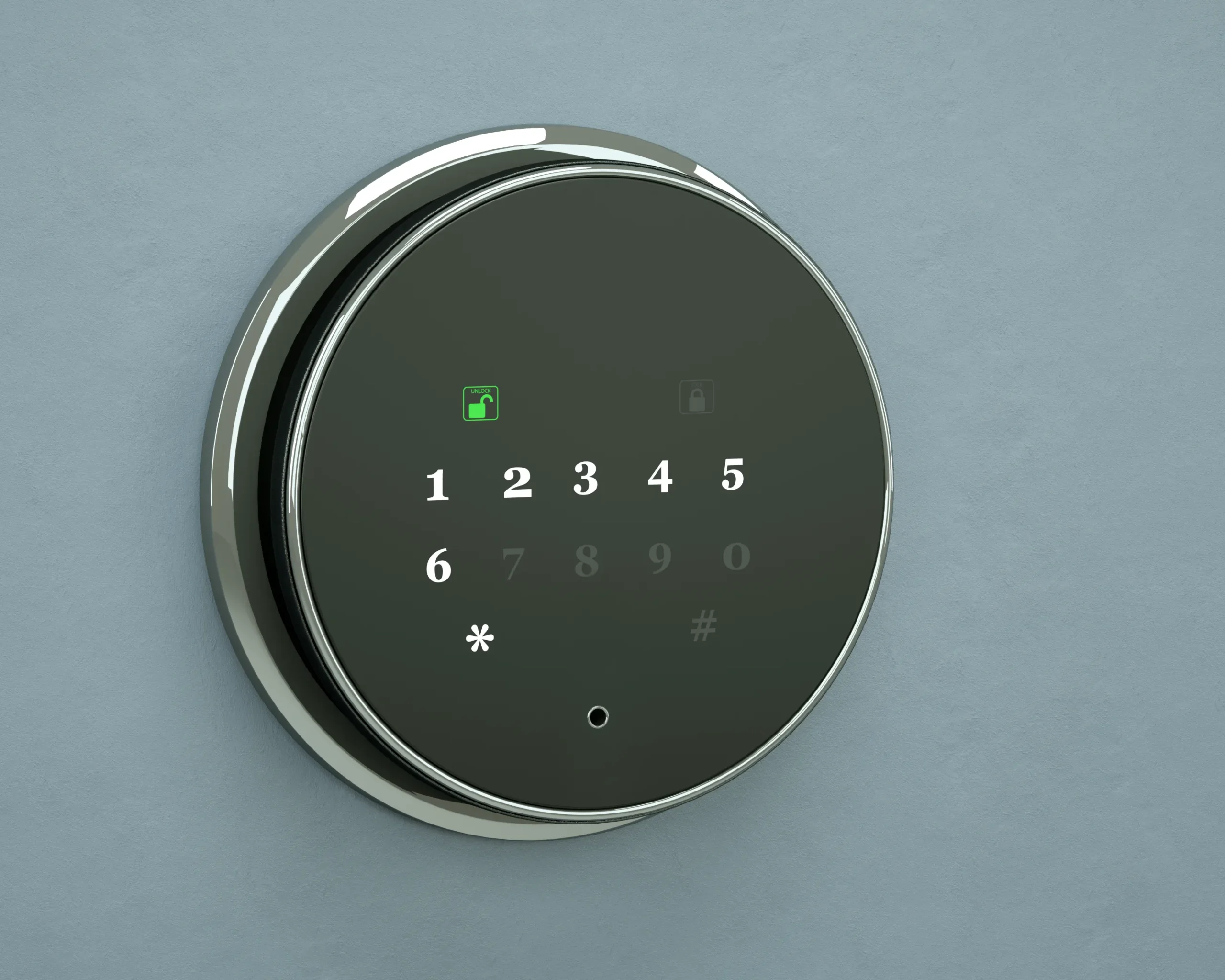 Touch and Fingerprint Lock قفل لمسی و اثرانگشتی سدید (ft)