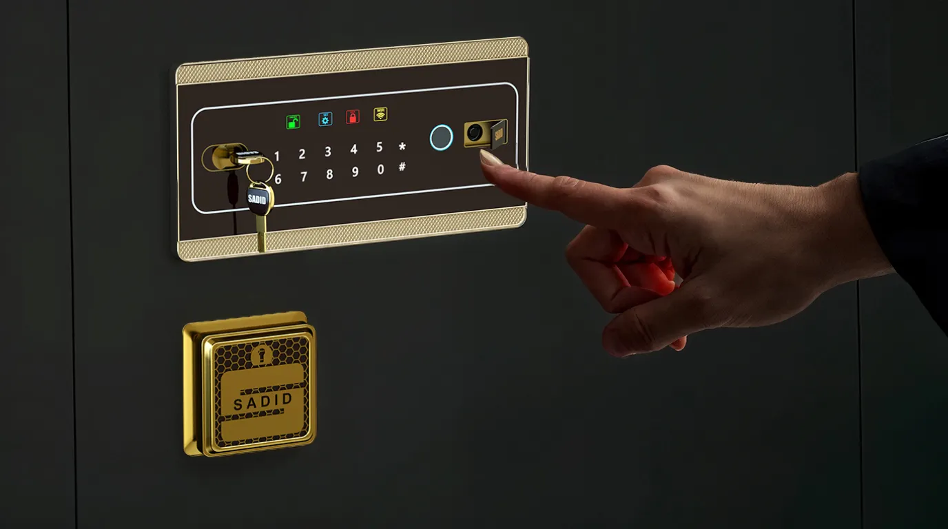 finger touch life style 550lf safe قفل اثرانگشتی در گاوصندوق خانگی 550 lf