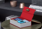 گاوصندوق کتابی رمزدار سدید قابل مخفی سازی داخل کتابخانه هستند