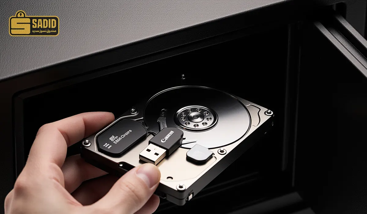 گاوصندوق مناسب برای هارد اکسترنال و فلش