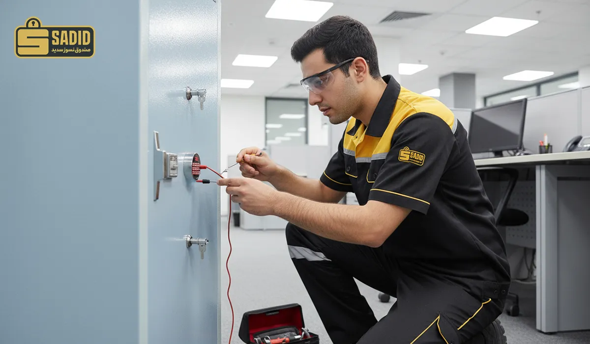 خدمات پس از فروش گاوصندوق اداری و بانکی