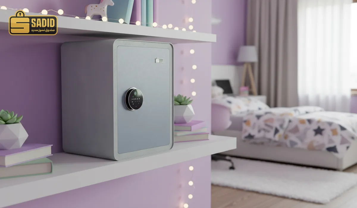 گاوصندوق خانگی کوچک ضدسرقت و نسوز سدید