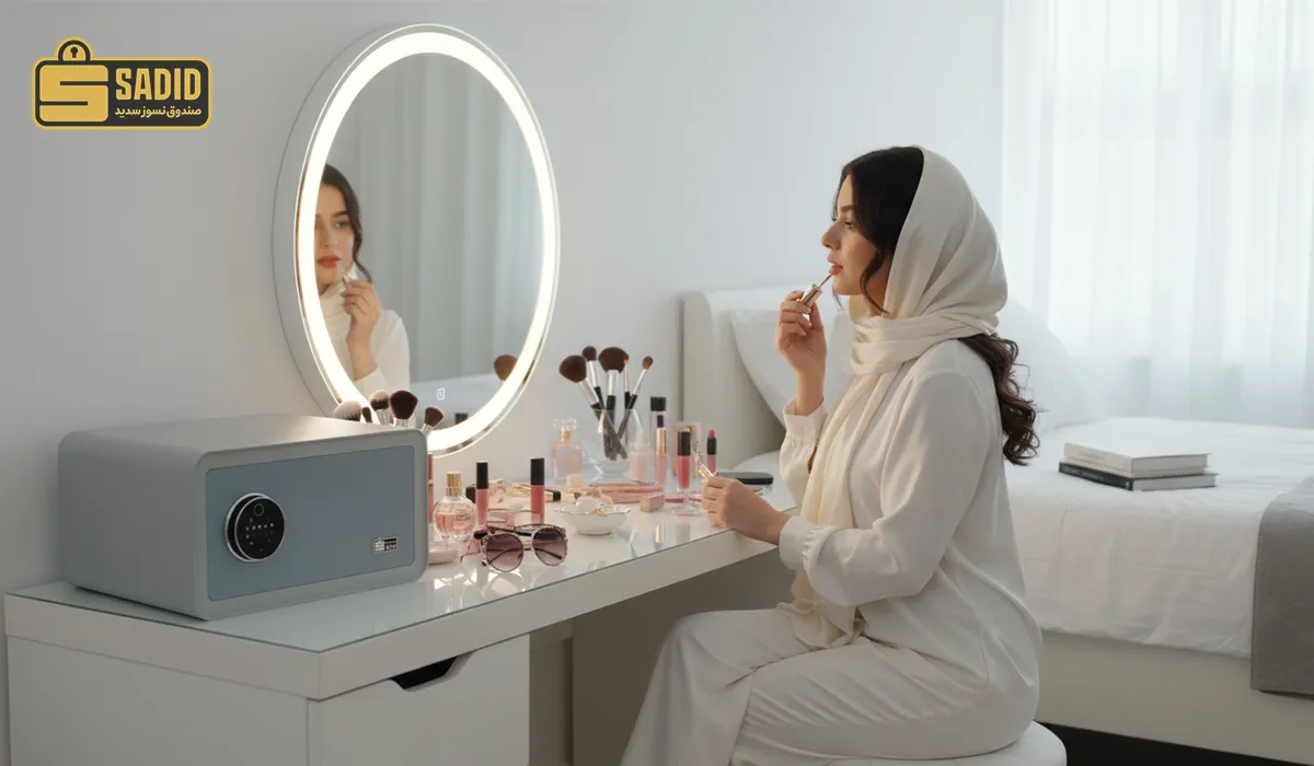 نگهداری از لوازم شخصی خانم ها در سیف باکس