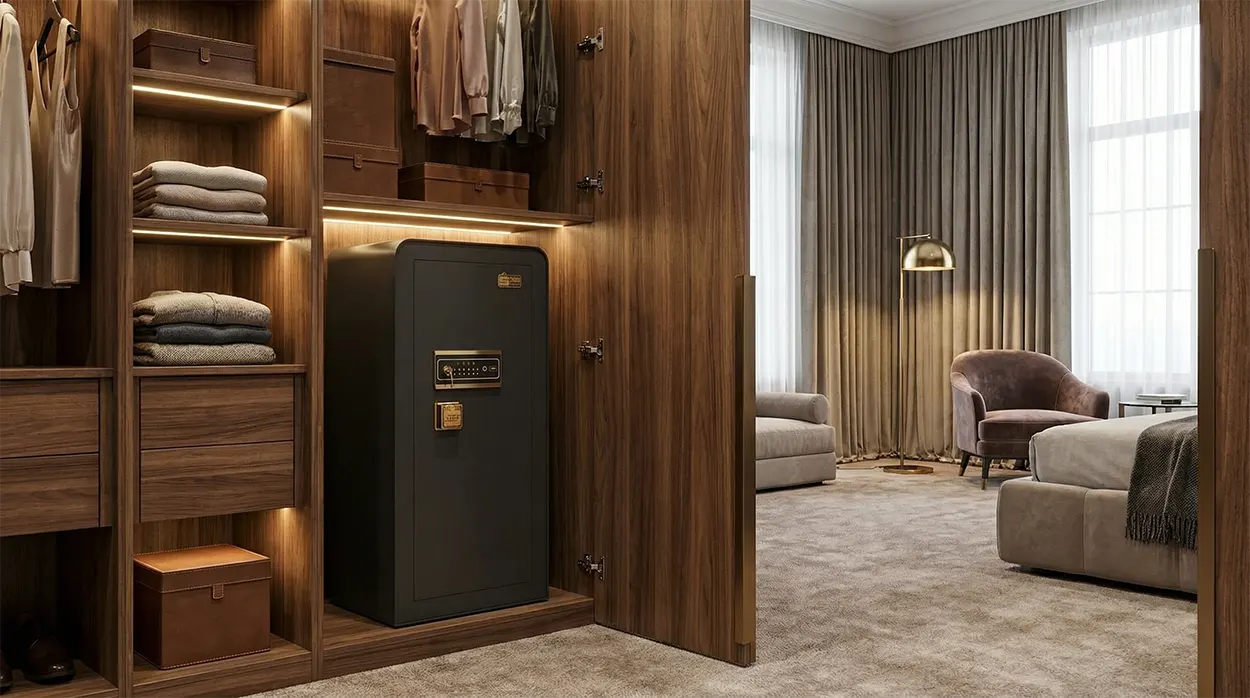 گاوصندوق خانگی باریک 1000 lf slim