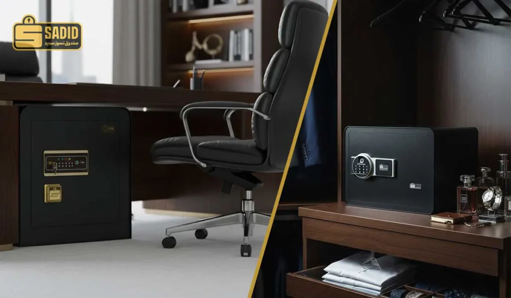 گاوصندوق کوچک برای خانه و محل کار